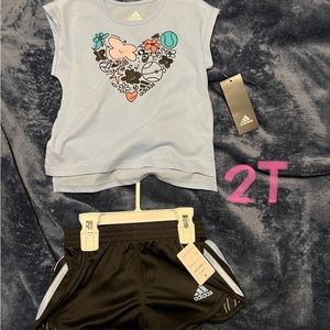 Toddlers adidas outfits. NWT